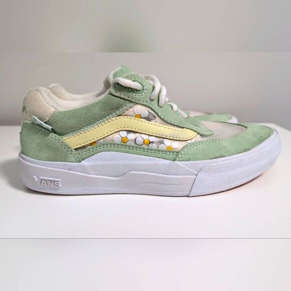 Vans Wayvee x Brighton Floral Green Sneakers - Picture 1 of 9